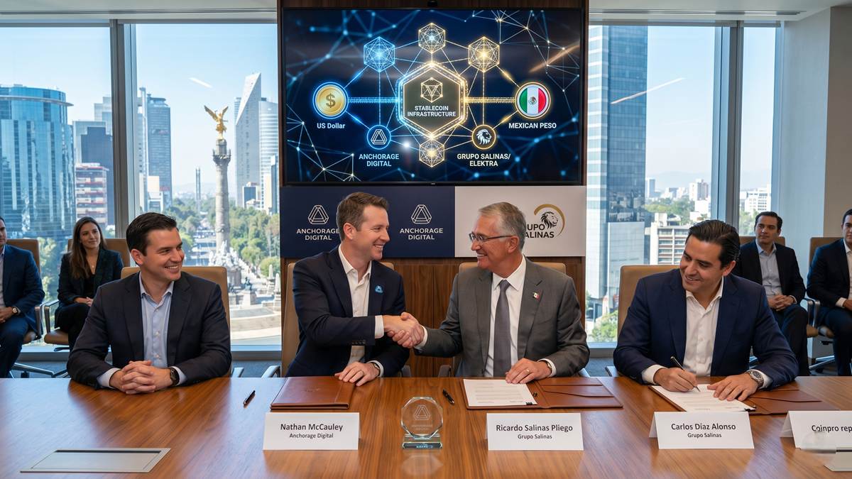 Anchorage Digital y Grupo Salinas integran infraestructura de stablecoins para optimizar pagos transfronterizos
