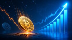 Bitcoin cae a mínimos de abril mientras las acciones de EE. UU. se acercan a récords, exponiendo una fuerte divergencia frente a cripto.