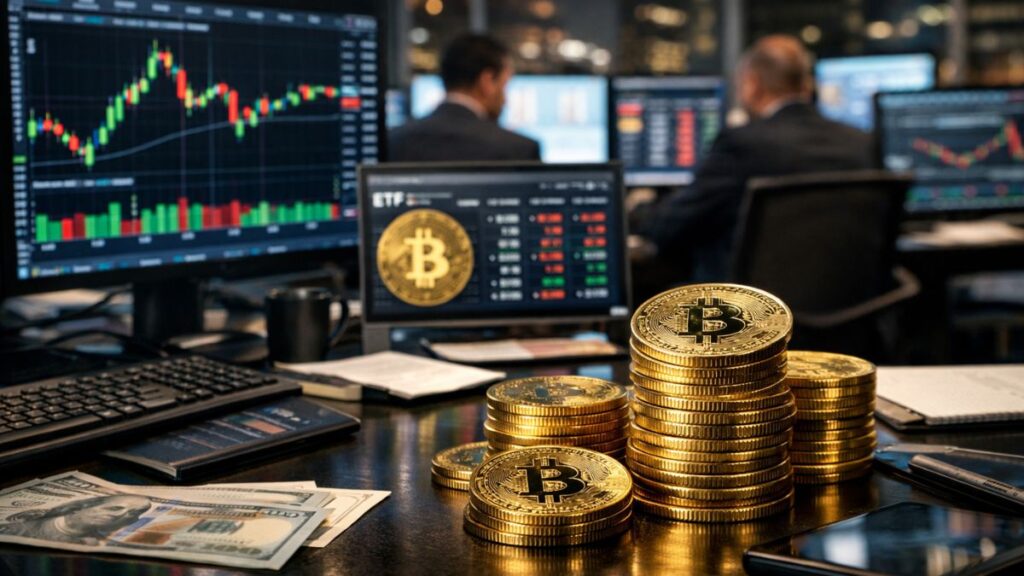 Los ETF de Bitcoin registran $333.7 millones en salidas, extendiendo una racha negativa de siete días