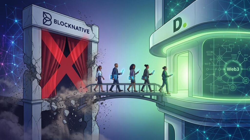 Blocknative cierra sus servicios-