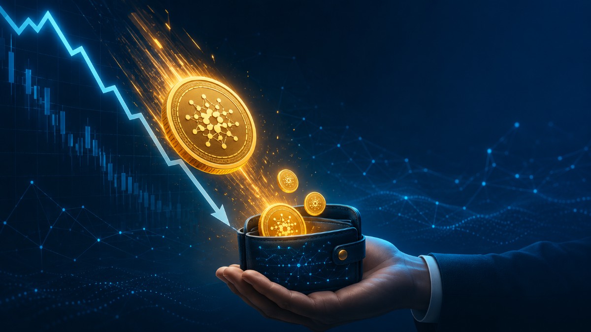 wallets de Cardano con 1M+ ADA controlan ~67.5% del supply, señal de acumulación de ballenas pese a la fuerte caída.