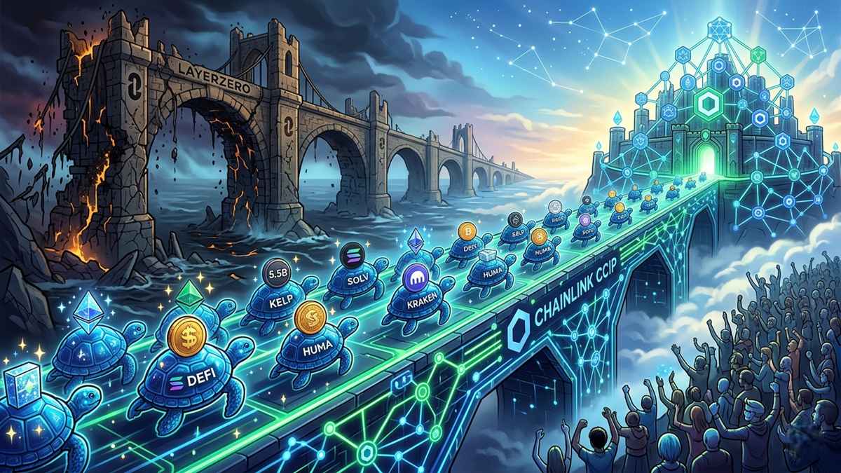 El protocolo DeFi Turtle migra sus operaciones a Chainlink tras procesar más de $5.500 millones en volumen