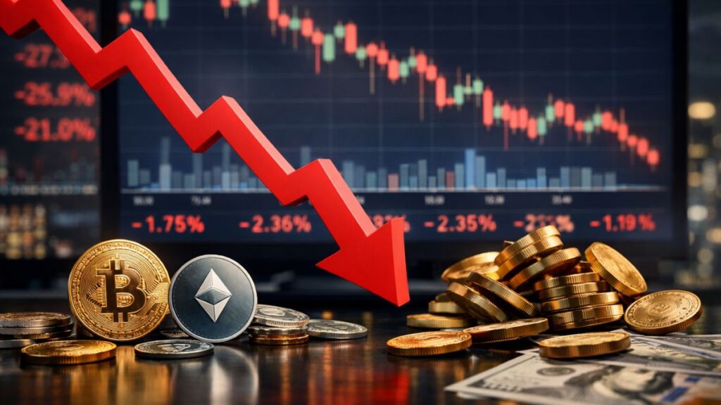 Los productos de inversión en activos digitales pierden $1.47 mil millones ante la presión global de aversión al riesgo