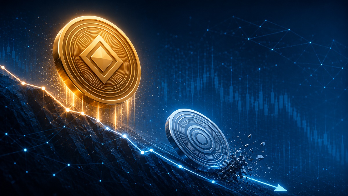 ETH/BTC cae a su nivel más débil desde julio de 2025 mientras Ether sigue rindiendo menos que Bitcoin ante demanda institucional selectiva.