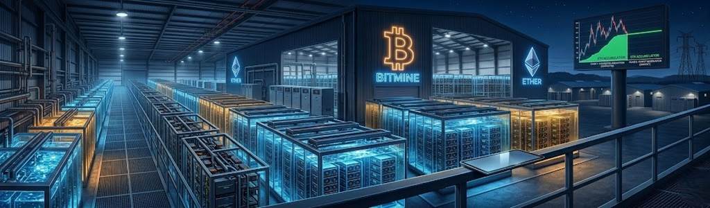 BitMine, la firma liderada por Tom Lee, desaceleró sus compras de Ether 