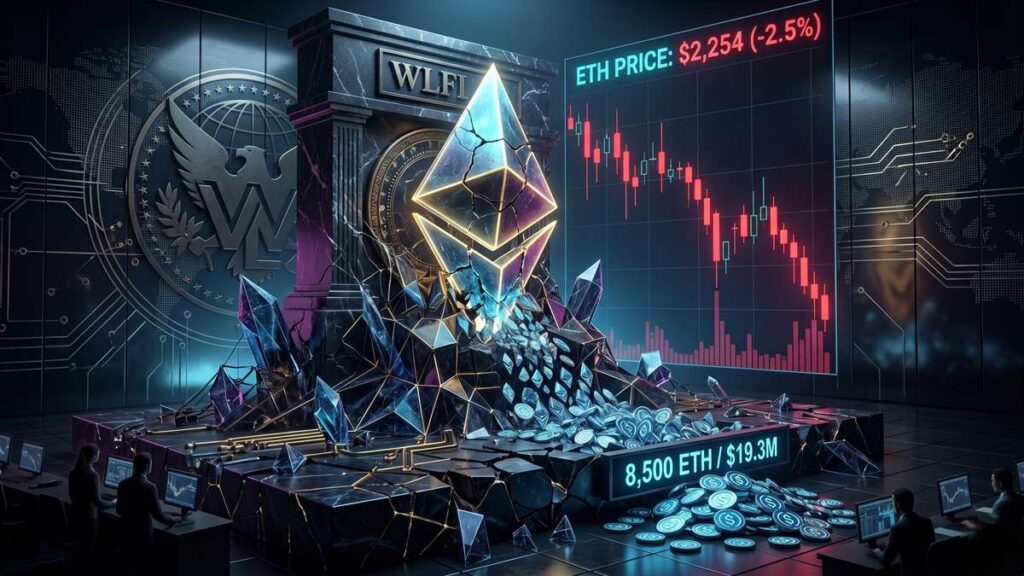World Liberty Financial, proyecto respaldado por Donald Trump, vendió 8.500 ETH por 19,3 millones de dólares el 30 de abril de 2026
