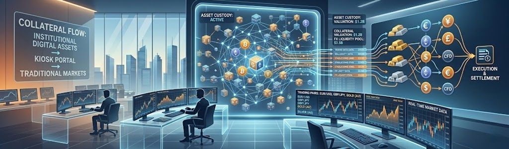LMAX Group lanza Kiosk, un portal que permite a clientes institucionales depositar activos digitales en custodia 
