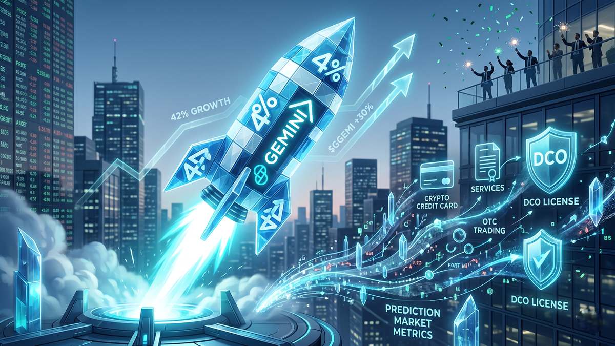 Las acciones de Gemini se disparan-
