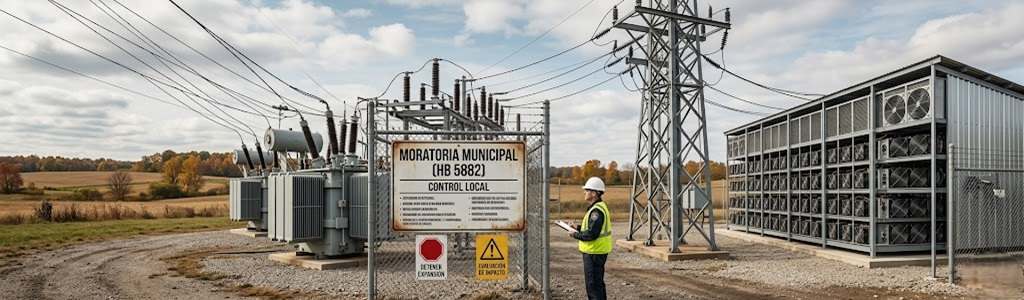 Minería de criptomonedas Michigan