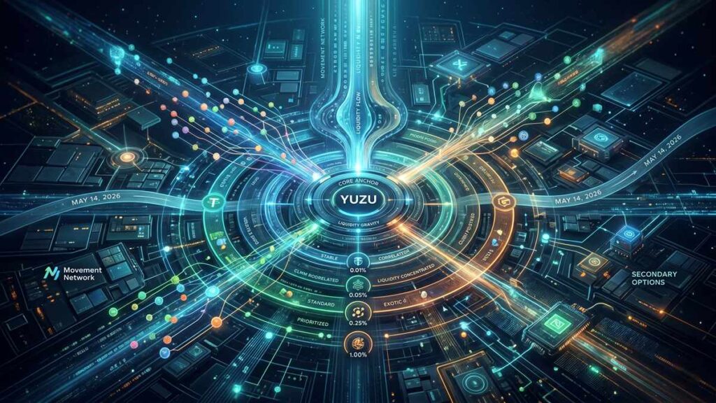 Movement Network designa a Yuzu como su DEX principal tras un proceso competitivo de RFP