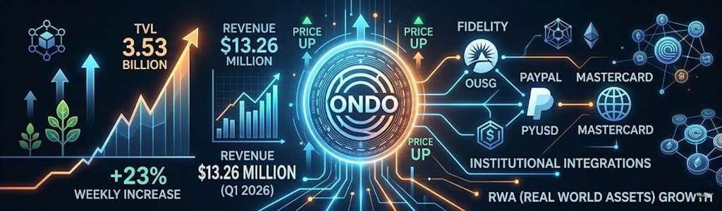 El precio de ONDO superó la resistencia técnica de los 0.32 dólares el 5 de mayo de 2026
