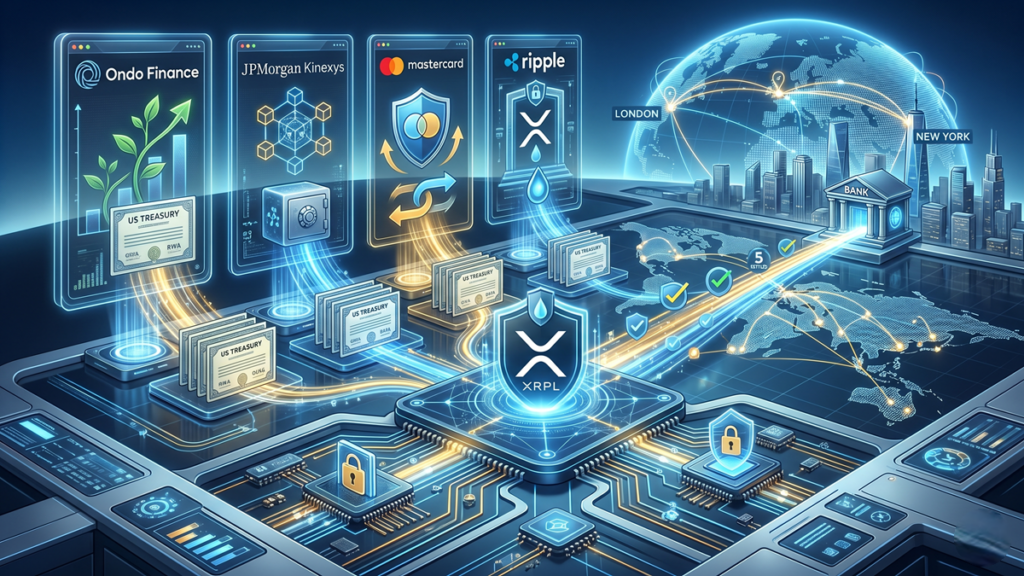 Ondo, JPMorgan, Mastercard y Ripple
