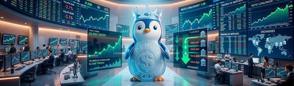 Una ballena con un 100% de efectividad acumuló 52,93 millones de tokens PENGU