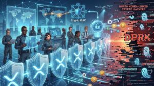 Ripple se une a Crypto ISAC para frenar ataques de Corea del Norte en 2026.