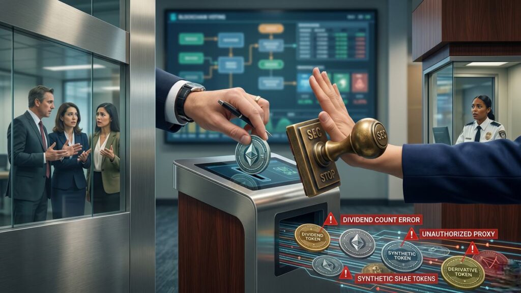 SEC - acciones tokenizadas-