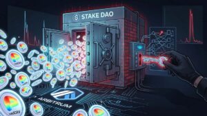 Stake DAO sufre un exploit activo en Arbitrum donde un atacante emitió 5,4 billones de vsdCRV