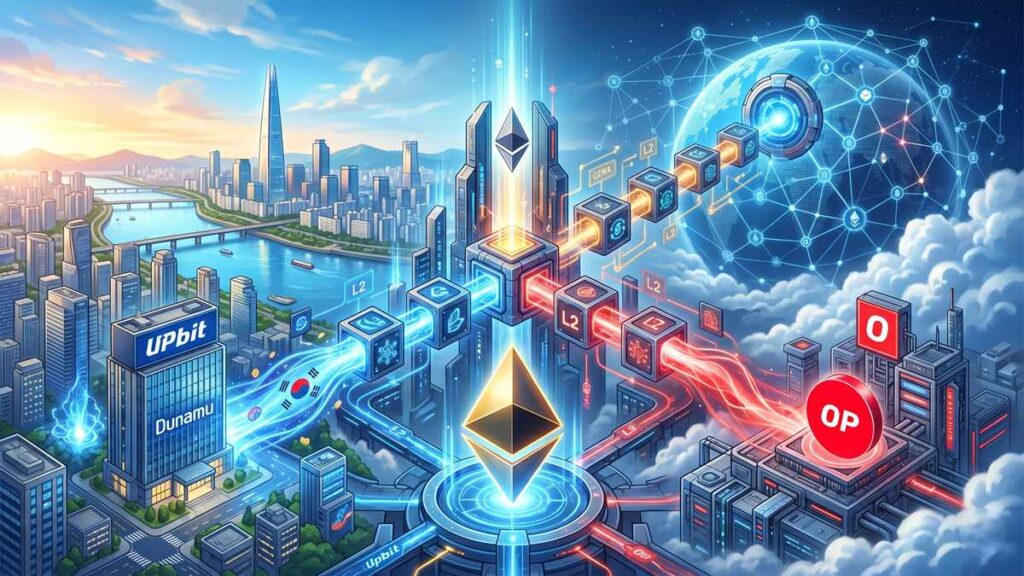 Upbit y la Fundación Optimism lanzan GIWA Chain