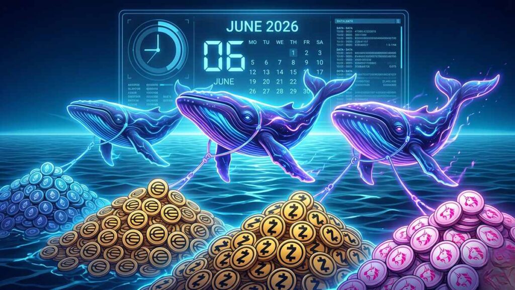 Las ballenas cripto acumulan Worldcoin, Zcash y Uniswap antes de junio de 2026