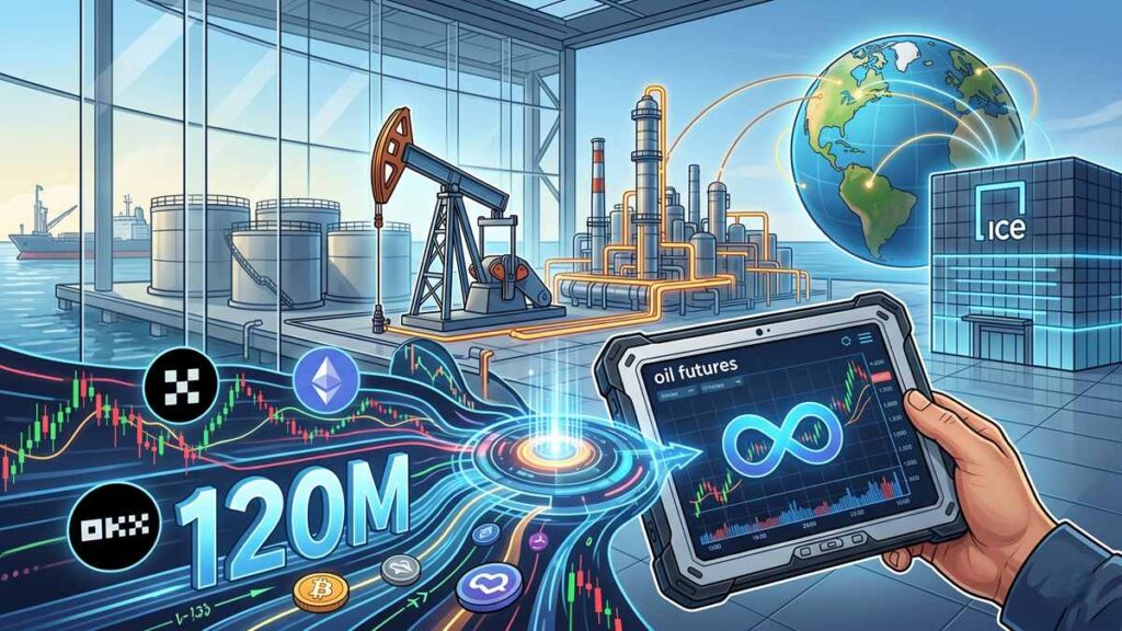 OKX e ICE lanzan contratos de futuros de petróleo perpetuos