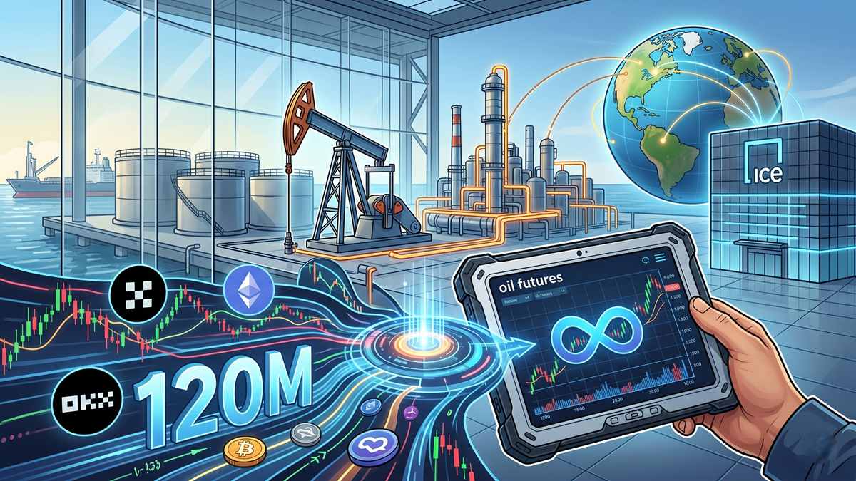 OKX e ICE lanzan contratos de futuros de petróleo perpetuos