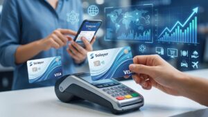 tarjeta compatible con Visa--
