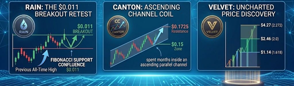 Tres altcoins registran avances técnicos destacados de hasta el 1.300% semanal