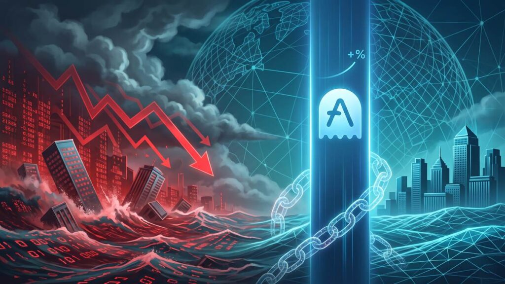 Aave registra un repunte de casi el 30%