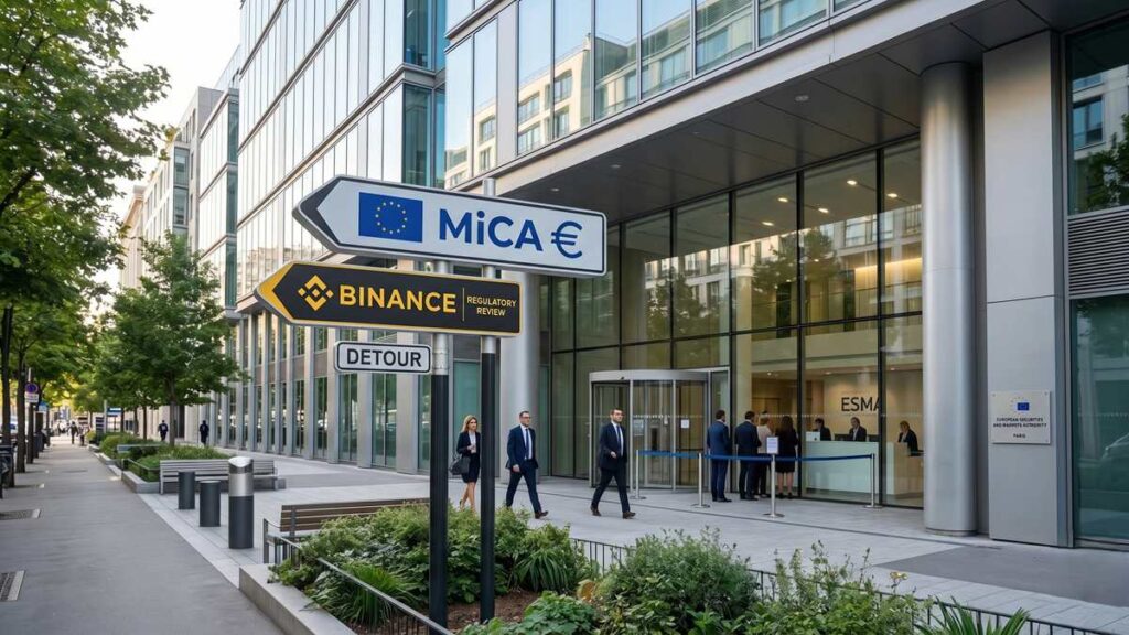 Binance advierte que rechazar su licencia MiCA dañará la competitividad en Europa