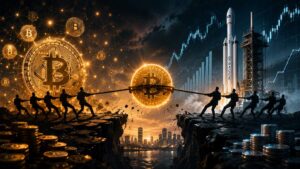 Bitcoin vs. SpaceX: La Batalla Por La Liquidez Que Podría Reconfigurar Los Mercados Cripto