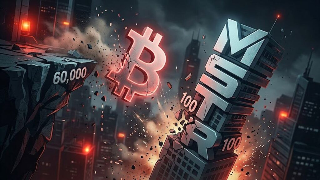 Bitcoin cae 60K-