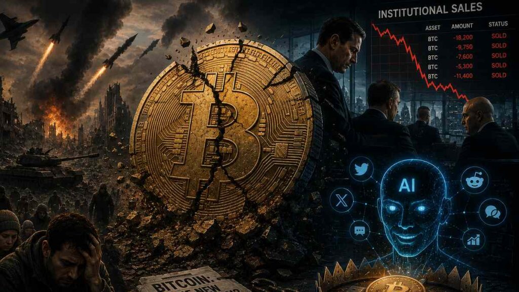Bitcoin-refugio-se-desmorona-entre-guerras-ventas-institucionales-y-la-trampa-de-la-IA