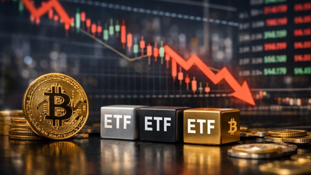 Los ETF de Bitcoin se dirigen hacia su peor mes registrado con una salida de $4,000 millones
