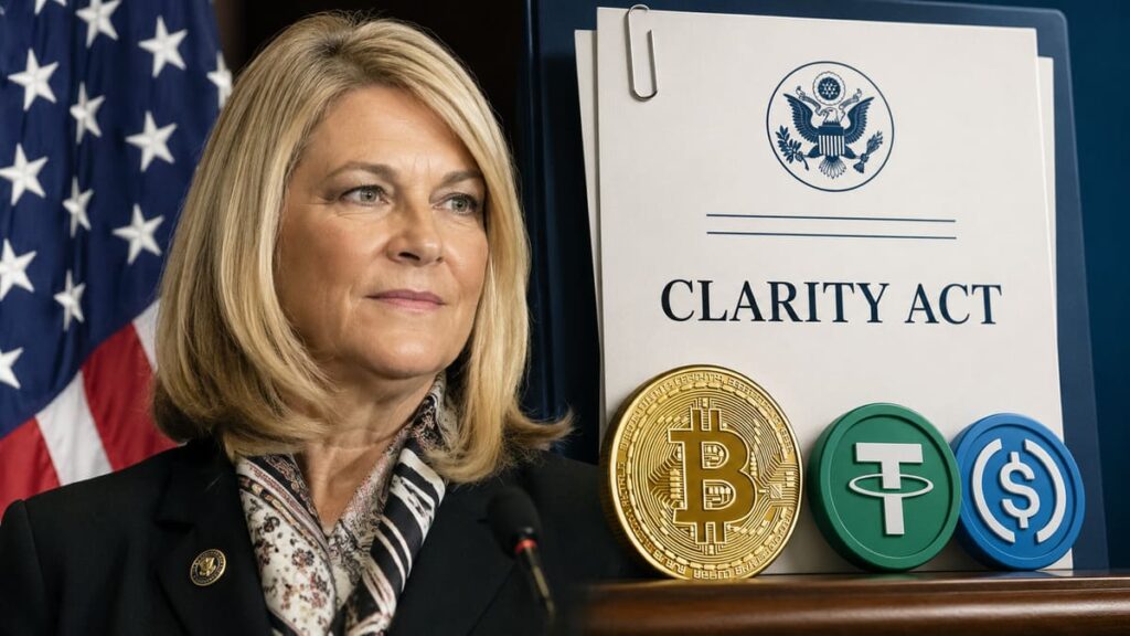 Lummis Advierte que Bloquear la CLARITY Act Podría Retrasar las Reglas Cripto de EE.UU. hasta 2030