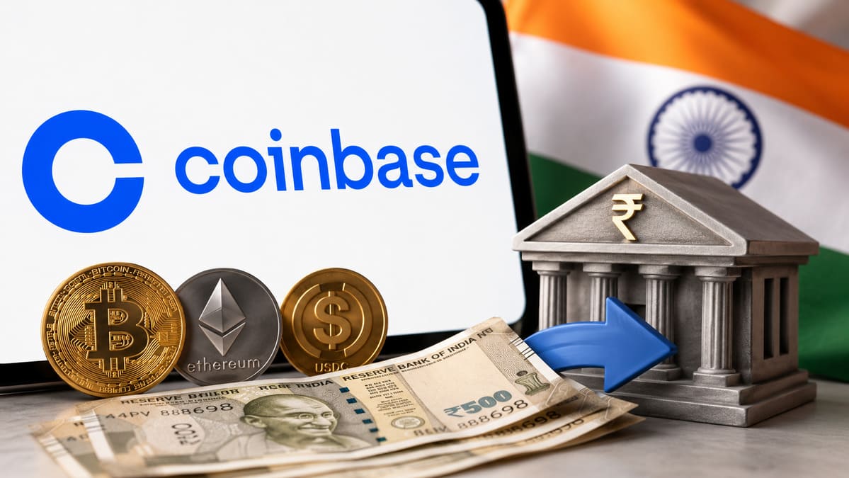 Coinbase Activa las Transferencias Bancarias Directas en Rupias para Profundizar su Expansión en India