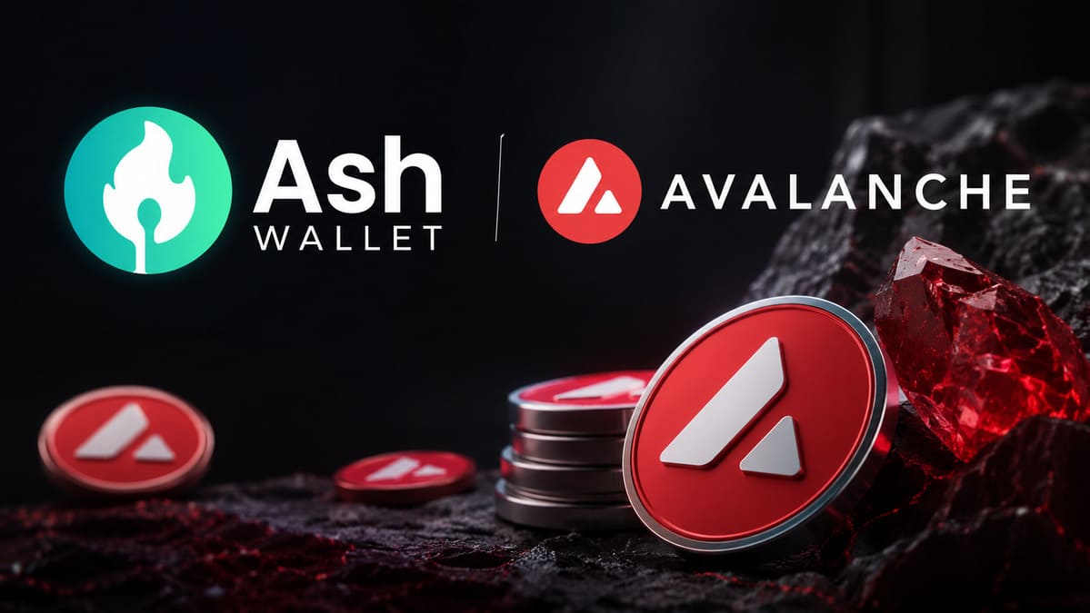 Ash Wallet se Lanza en la Mainnet de Avalanche C-Chain