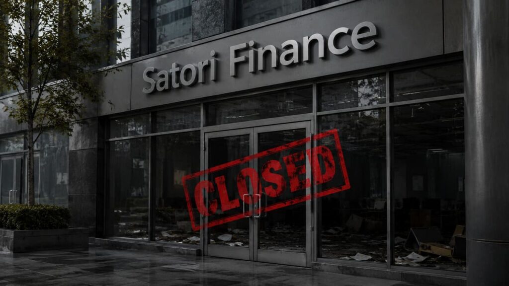 Satori Finance Cierra sus Puertas ante la Prolongada Debilidad del Mercado