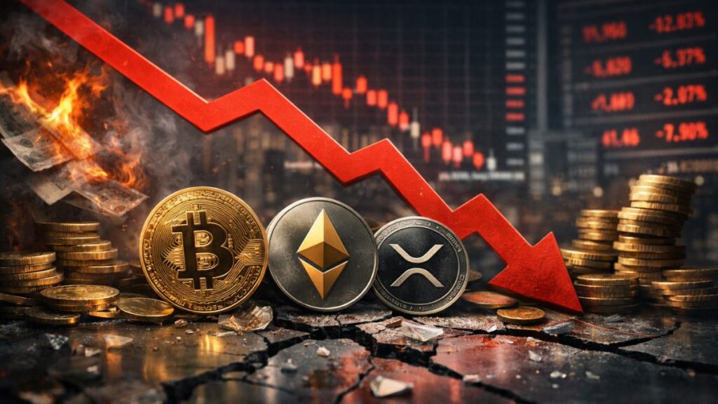 Los ETF de Bitcoin, Ether, Solana y XRP sangran $4.4 mil millones en 13 sesiones, dejando solo a HYPE en verde