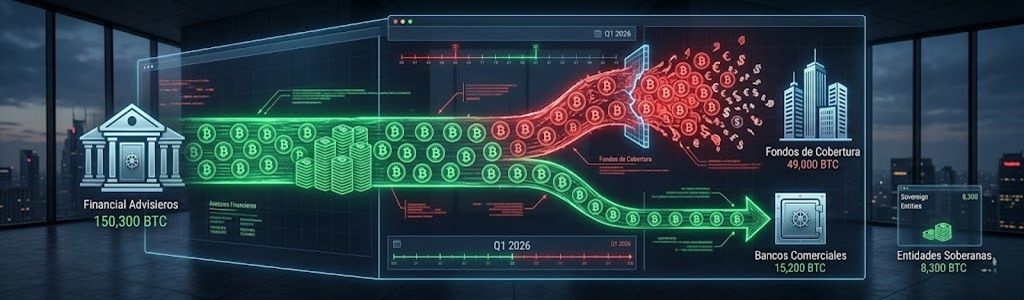 CoinShares revela que los fondos de cobertura vendieron 31.400 BTC de los ETF durante el primer trimestre de 2026