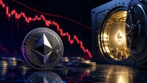 La Oferta De Ethereum En Exchanges Alcanza Nuevos Mínimos Mientras ETH Enfrenta Una Tendencia Bajista Clave
