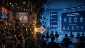 La-Institucionalizacion-de-la-Financiacion-cripto-senala-una-ruptura-estructural-con-la-era-minorista