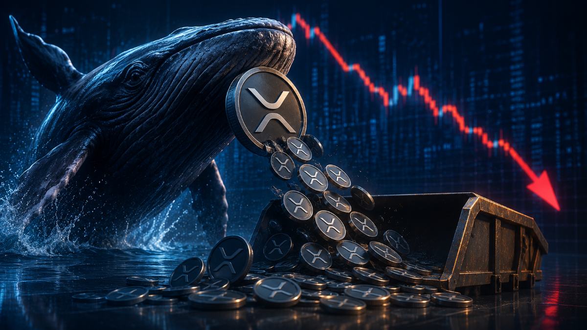 XRP se debilita mientras grandes holders venden millones de tokens, compensando entradas en ETF y llevando la atención al soporte de $1.05.