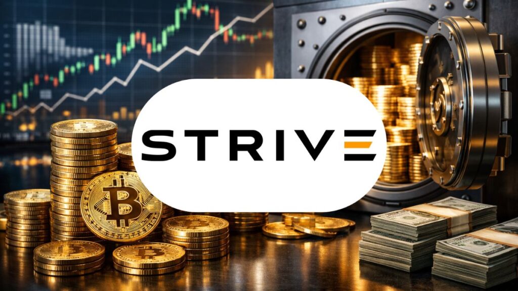 Strive suma 2,500 BTC con una compra de $185 millones, elevando su tesorería a 19,000 BTC