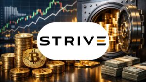 Strive suma 2,500 BTC con una compra de $185 millones, elevando su tesorería a 19,000 BTC