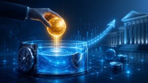 Theo asigna $20M al fondo FILQ de Fidelity International mientras productos tokenizados de Treasuries atraen capital cripto-nativo.
