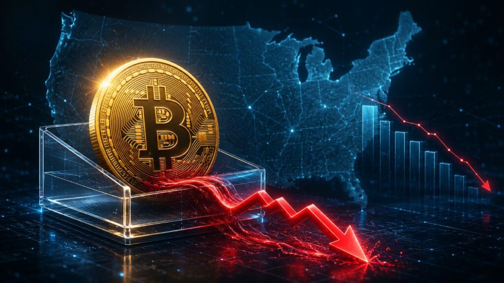 U.S. spot Bitcoin ETFs lose $2.96B across 10 days as 2026 flows turn negative and altcoin funds show selective demand.