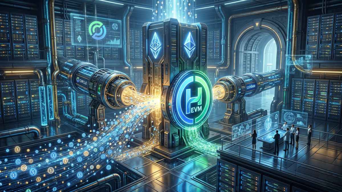 USDC- $4.400 millones a la billetera de despliegue de Hyperliquid en Coinbase-