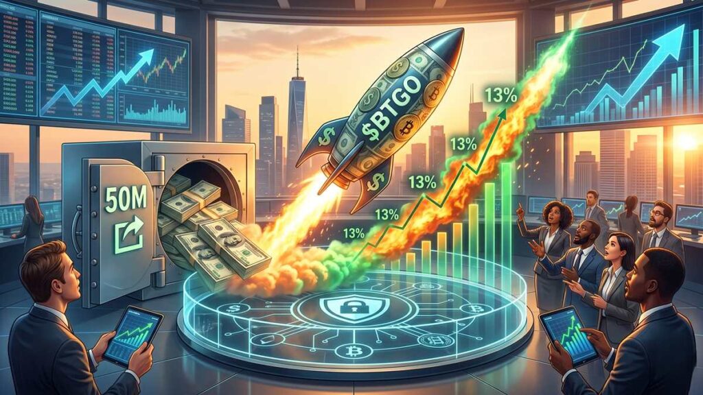 BitGo anuncia una recompra de acciones por 50 millones de dólares y las acciones de BTGO suben un 13%