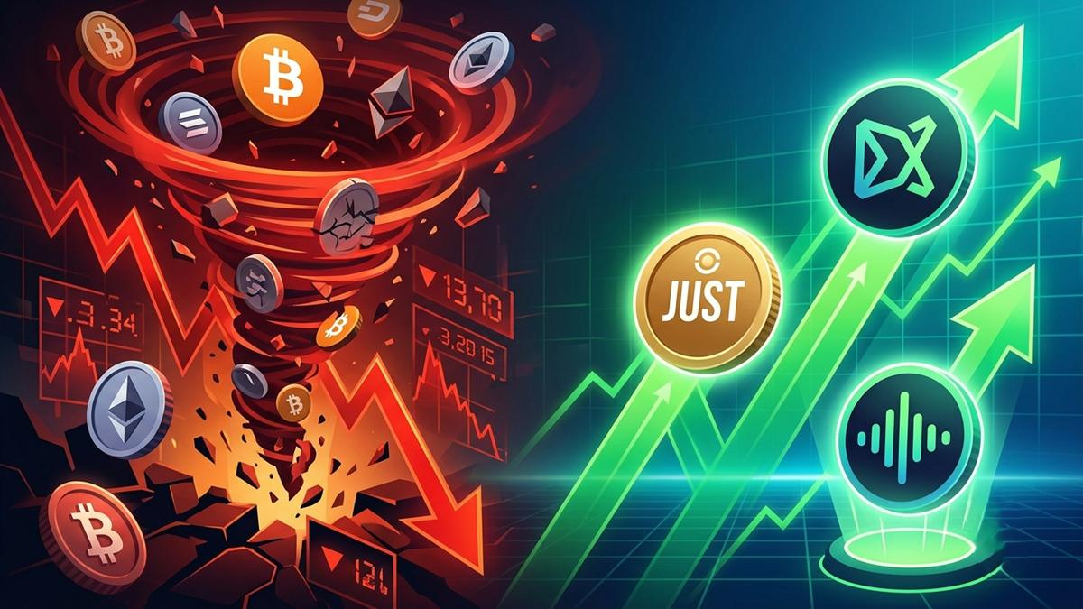 DeXe, JUST y Audiera acumulan ganancias de hasta 13% en las últimas 24 horas