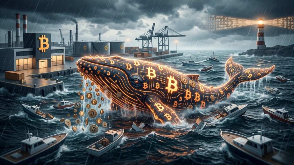 ballenas de Bitcoin -Binance-