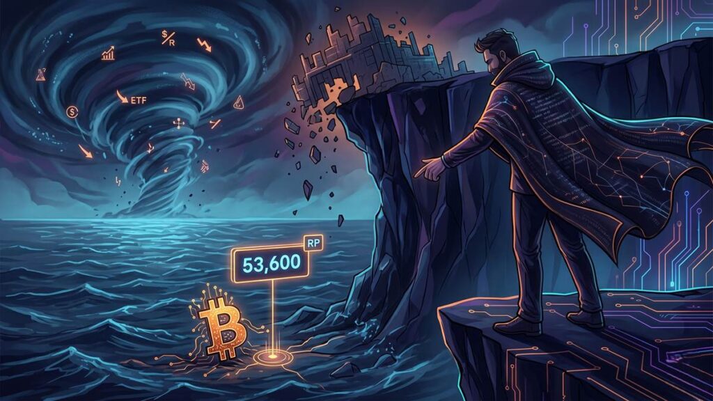 CryptoQuant revela que la demanda de Bitcoin sufrió una contracción semanal de 652.000 BTC y estima un posible suelo técnico en los 53.600 dólares.